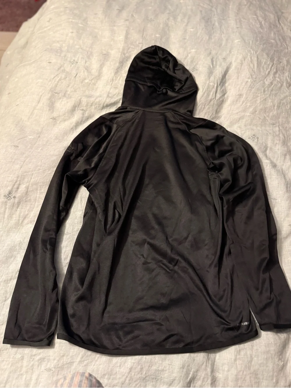 Adidas Mens Medium Black Hooded Athletic Pullover